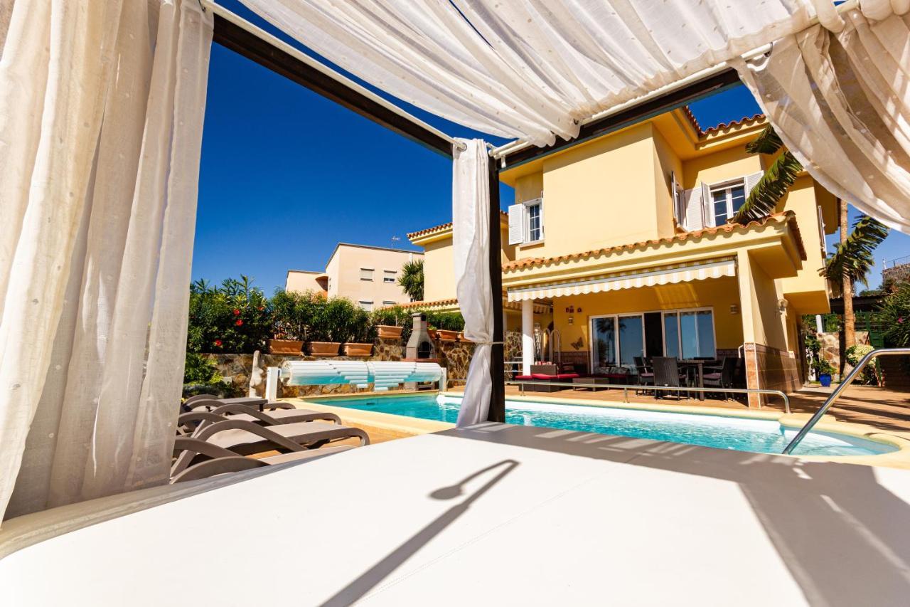 Sea Edge Friendly Holiday Home มาสปาโลมาส ภายนอก รูปภาพ